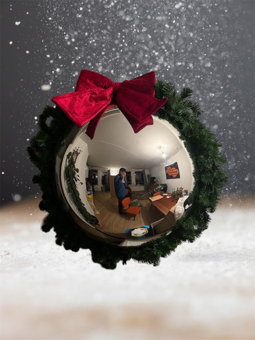 Design Christmas Ball Mirror