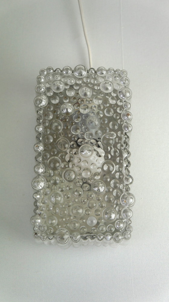 Image 1 of Vintage Ceiling Lamp/Design Wall Lamp With Bubble Glass