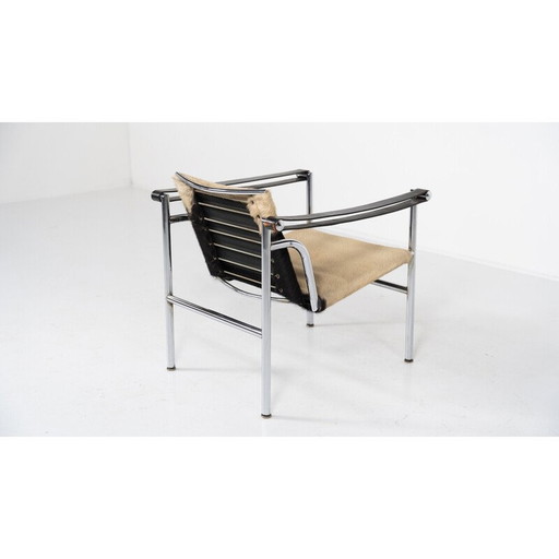 Vintage LC1 armchair by Pierre Jeanneret and Charlotte Perriand, 1960
