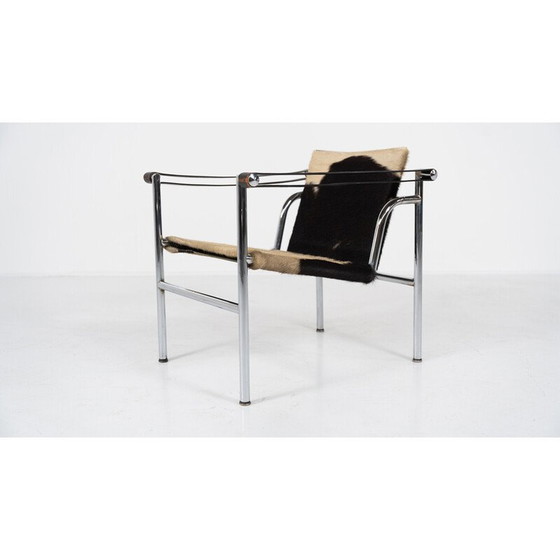 Image 1 of Vintage LC1 armchair by Pierre Jeanneret and Charlotte Perriand, 1960
