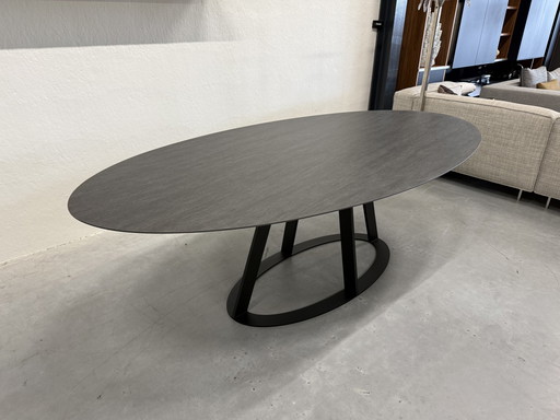 Harvink Fier Dining Room Table Oval 240x120 Ceramic Top