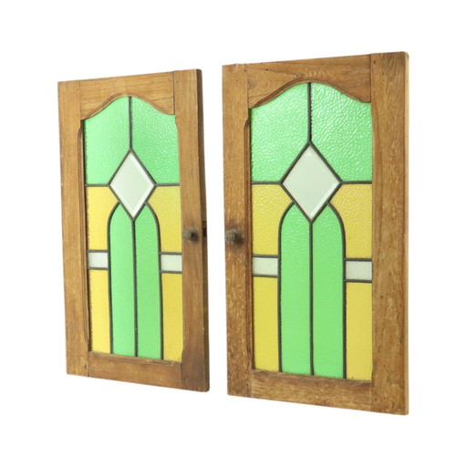 Art Deco Stained Glass Windows