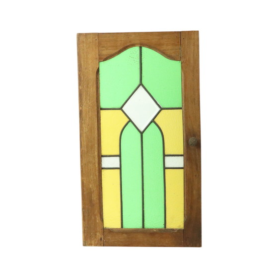 Image 1 of Art Deco Stained Glass Windows