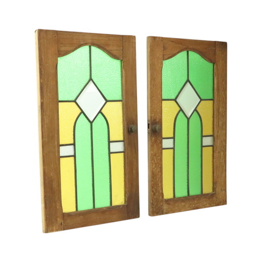 Art Deco Stained Glass Windows