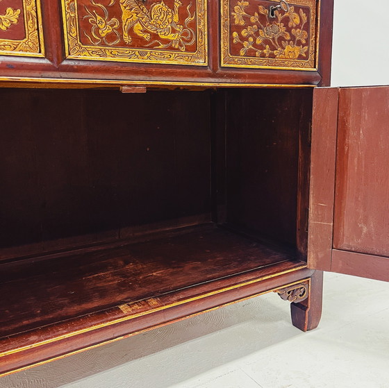 Image 1 of Antique Chinese Cabinet