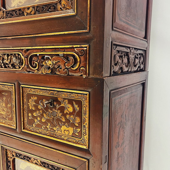 Image 1 of Antique Chinese Cabinet