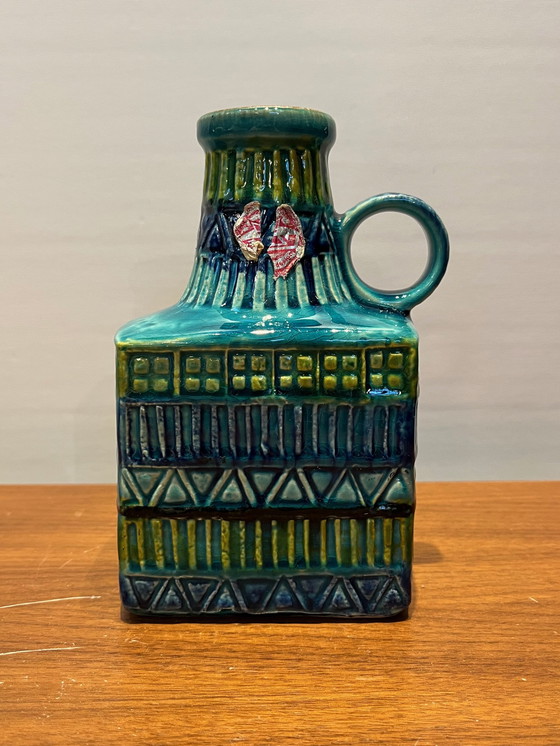 Image 1 of Model 71-17 Vase By Bodo Mans For Bay Keramik, Germany, 1960S