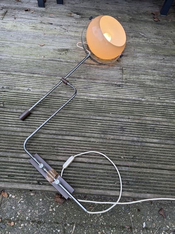 Image 1 of Mid - Century Dijkstra Arch Wall Light Space Age.