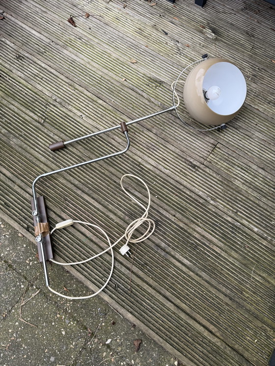 Image 1 of Mid - Century Dijkstra Arch Wall Light Space Age.