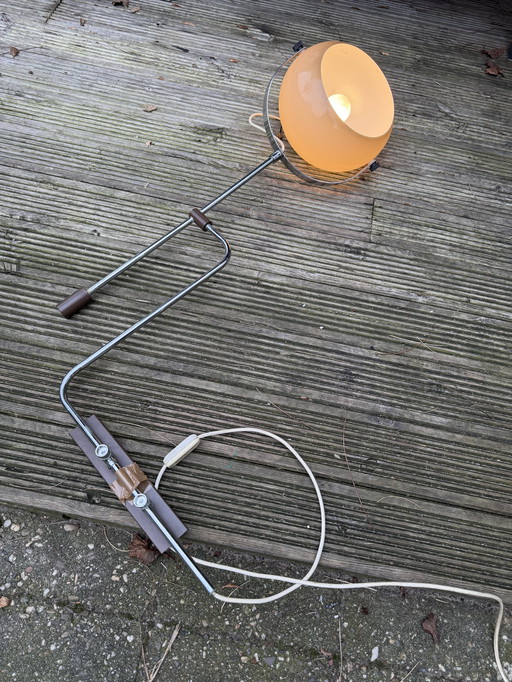 Mid - Century Dijkstra Arch Wall Light Space Age.