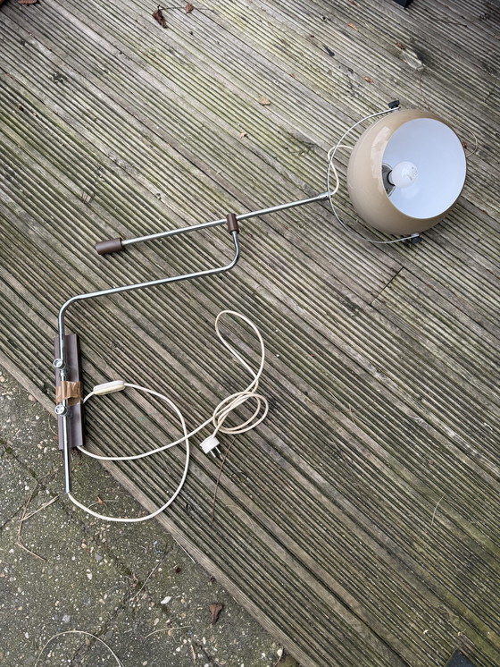 Image 1 of Mid - Century Dijkstra Arch Wall Light Space Age.