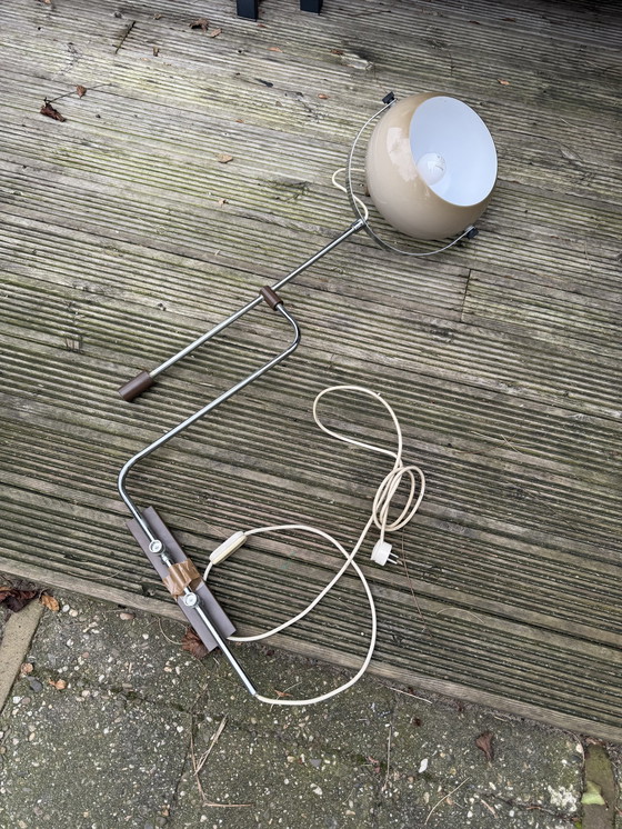 Image 1 of Mid - Century Dijkstra Arch Wall Light Space Age.