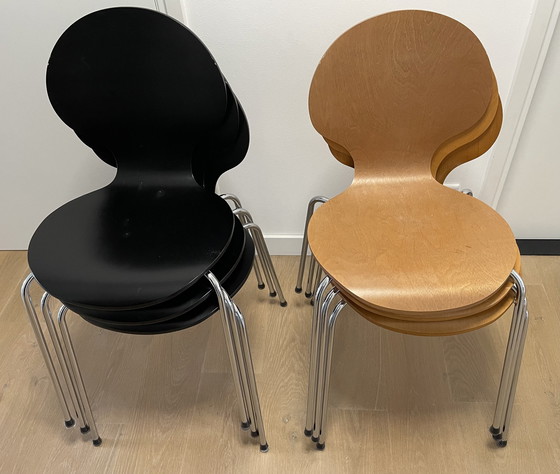 Image 1 of 6x Stackable chairs