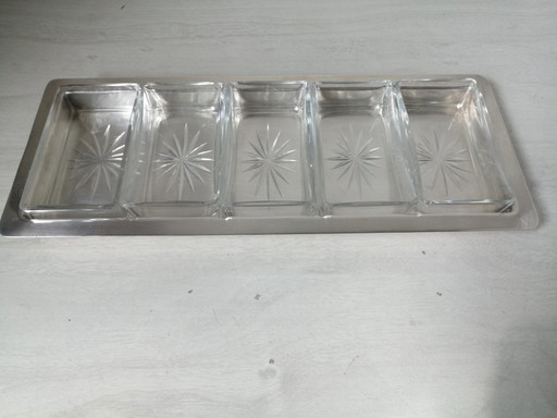 Aperitif tray Christofle Silver plated metal 20 microns of silver