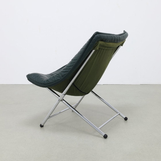 Image 1 of Armchair Leather Teun Van Zanten Molinari, 1970S