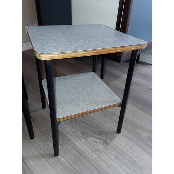 Image 1 of Pair of small vintage tables by Pierre Guariche - 1950s