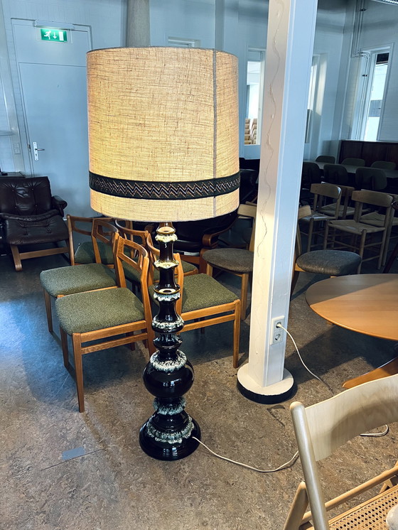 Image 1 of Ceramic floor lamp West Germany