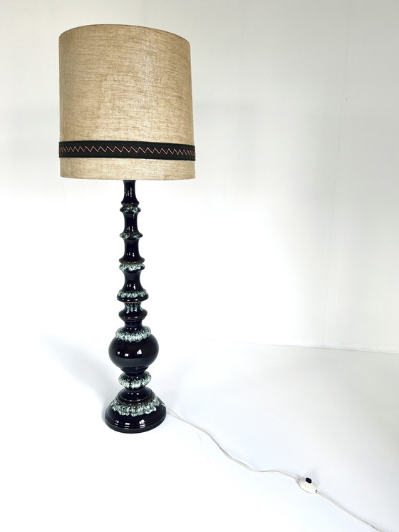 Image 1 of Ceramic floor lamp West Germany