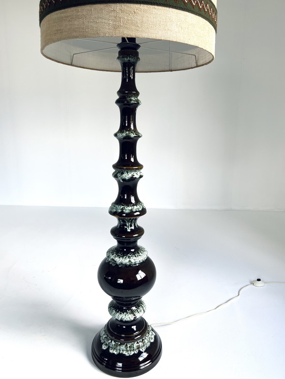 Image 1 of Ceramic floor lamp West Germany