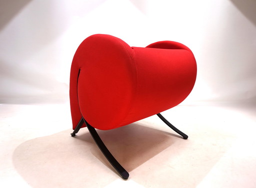 Arflex Virgola Lounge Chair by Jaacov Kaufman, 1991