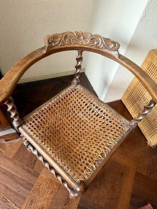 Antique Corner Chair