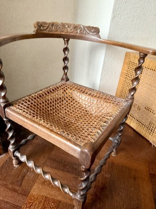 Antique Corner Chair