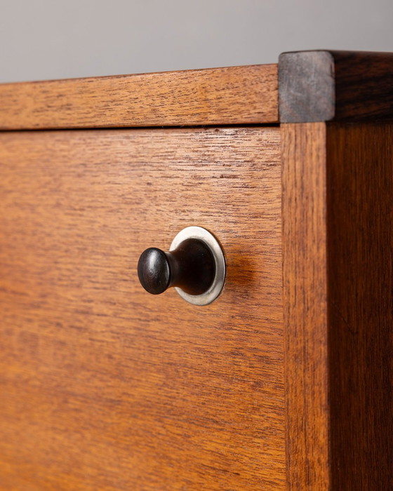 Image 1 of Vintage Wooden Highboard Sideboard From The 1960S, Design By G. Coslin For 3V Arredamenti 