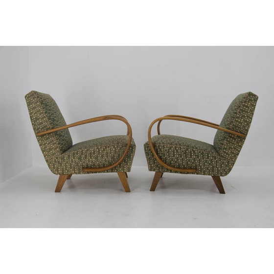Image 1 of Pair of vintage armchairs by Jindrich Halabala, 1950s