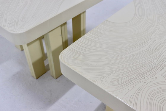 Image 1 of 2 X Vintage Jean Claude Dresse Coffee Tables 