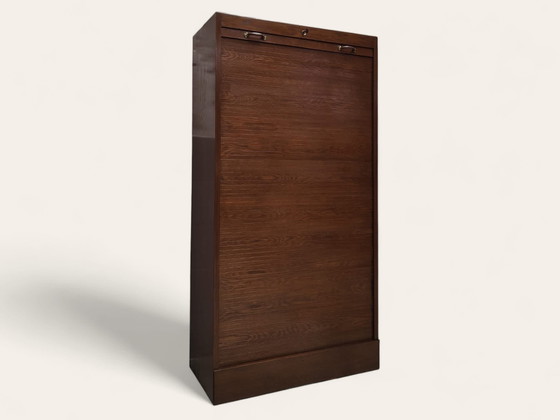 Image 1 of Mid Century roller shutter cabinet