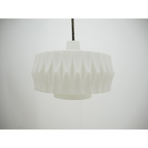 Image 1 of Lampadario in vetro d'epoca, Cecoslovacchia 1960