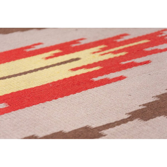 Image 1 of Mid century modern rug Kelim 1960s