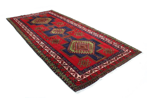 Image 1 of Original hand-knotted Persian carpet Ardebil Old 364 X 166 Cm Top condition