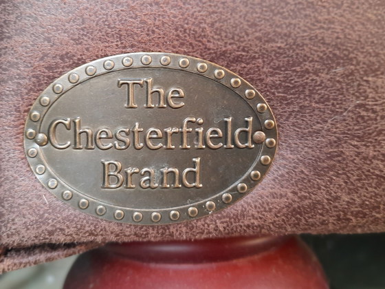 Image 1 of 2x Chesterfield Club Armchairs