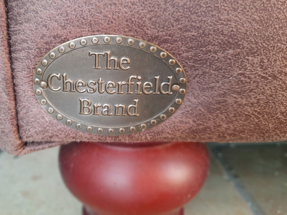 Image 1 of 2x Chesterfield Club Armchairs