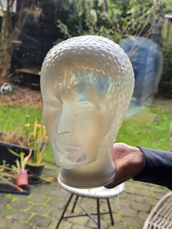 Image 1 of Glass Head, Opaline Glass