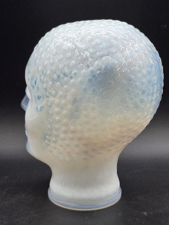 Image 1 of Glass Head, Opaline Glass