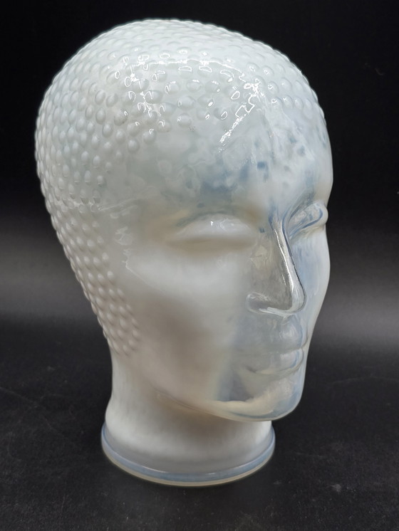 Image 1 of Glass Head, Opaline Glass