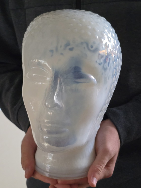 Image 1 of Glass Head, Opaline Glass