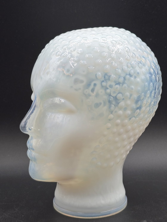 Image 1 of Glass Head, Opaline Glass