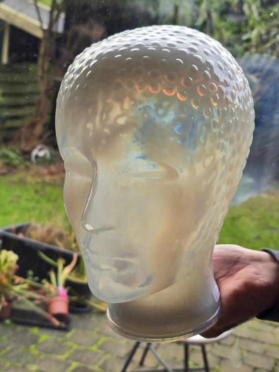 Image 1 of Glass Head, Opaline Glass