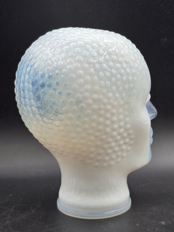 Image 1 of Glass Head, Opaline Glass