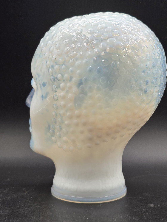 Image 1 of Glass Head, Opaline Glass