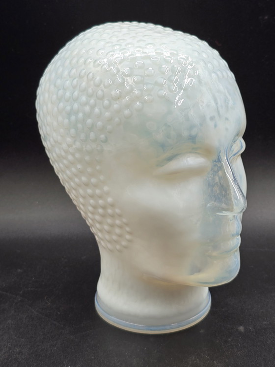 Image 1 of Glass Head, Opaline Glass