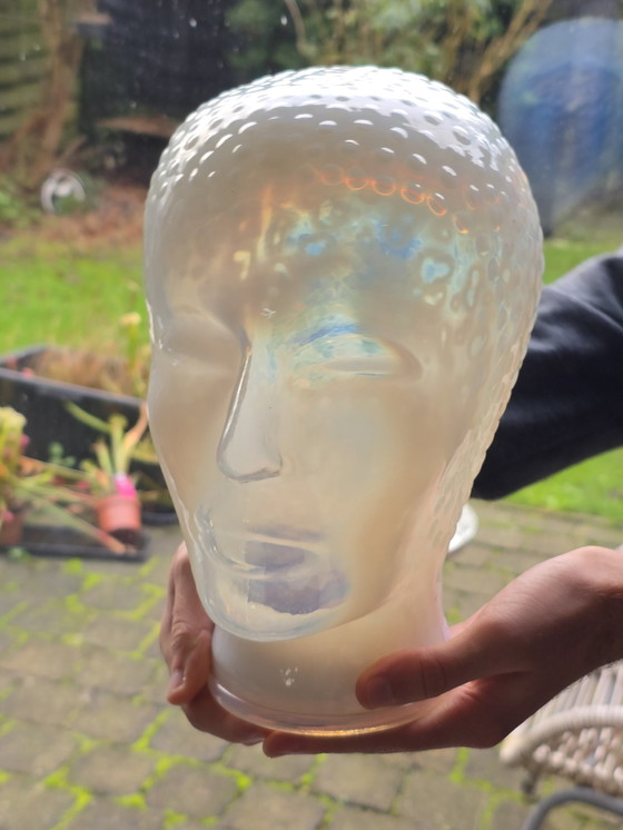 Image 1 of Glass Head, Opaline Glass