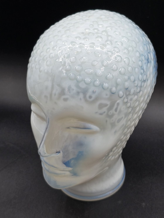 Image 1 of Glass Head, Opaline Glass