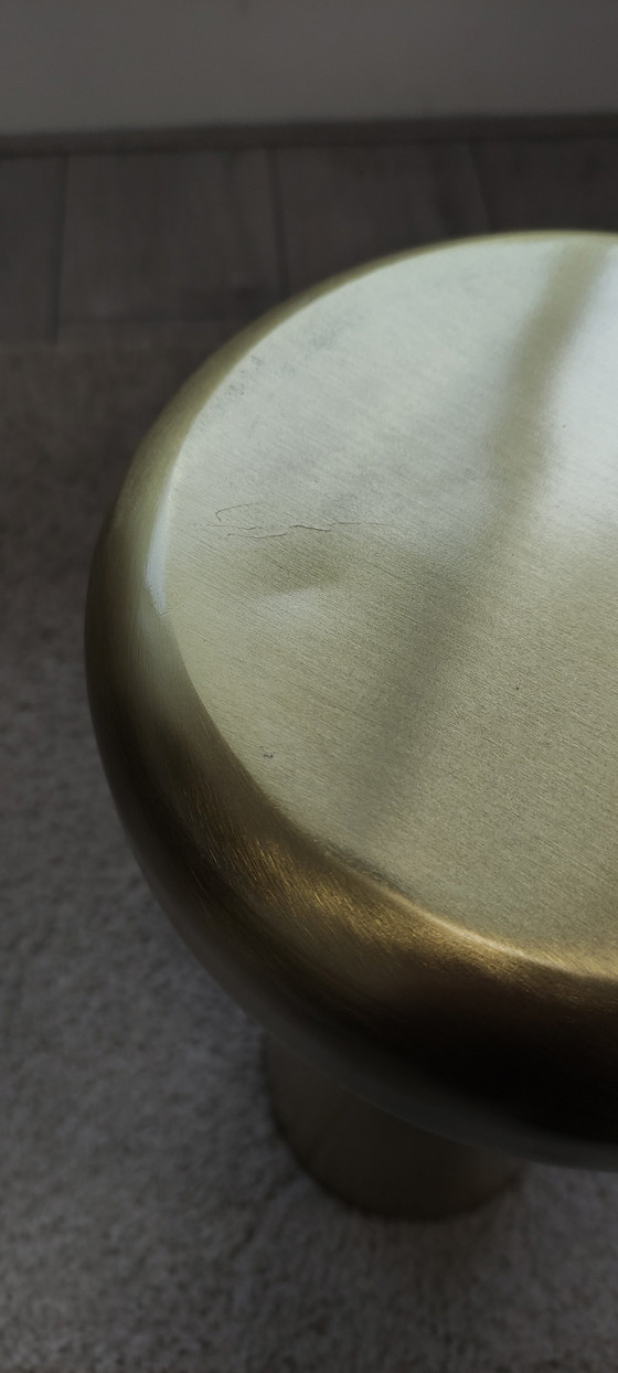 Image 1 of Gold Side Table