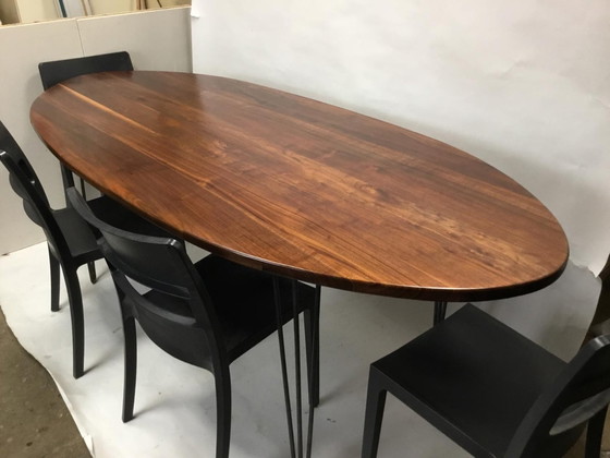 Image 1 of Walnut dining table Eefwooddesign