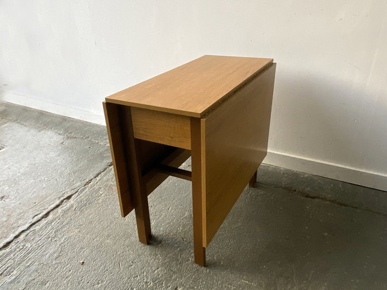 Image 1 of Mid-Century 1960S Retro Vintage Large Drop Leaf Table