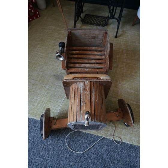 Image 1 of Vintage wooden toy car